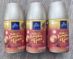 3 Pack Glade Automatic Spray Refill Air Freshener Golden Pumpkin & Spice 6.2 Oz. Fixed Price $12.99.