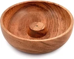 Samhita Acacia Wood Round Stick Holder,incense Burner, Ash Brown. Fixed Price $10.52.