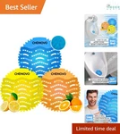 Urinal Screen Deodorizer 24 Packs Bulk Scented Anti-splash Mats Bathroom. Fixed Price $55.97.