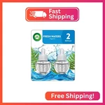 Air Wick Plug In Scented Refills, Fresh Waters, (2X0.67OZ), Essential Oils. Fixed Price $9.14.