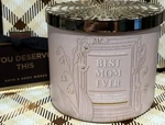 Bath & Body Works White Barn 3 Wick Scented Candle Best Mom Pink Lilac Vanilla. Fixed Price $27.99.