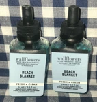 New 2-PACK Beach Blanket Wallflower Refill Bulbs Sealed 0.8 Oz Bath & Body Works. Fixed Price $22.00.