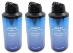 3-PACK Bath & Body Works Ocean Spray For Men's Collection 3.7 Oz Each. Fixed Price $23.99.