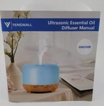 Tenswall Essential Oil Diffuser Multi-color Led Light 2 Mist Modes 500ML Shutof. Fixed Price $19.99.
