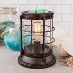 Scentsationals Nautical Edison Wax Warmer Brown Metal Glass 8.50-IN Home New. Fixed Price $22.95.