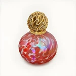 Alexandria-bella Breeze Rose Fragrance Oil Lamp With Golden Crown Excellent Con. Fixed Price $32.99.