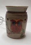 Scentsy Wax Warmer Owlet On Limb Full Size Retired Tan Orange 26973. Fixed Price $26.99.