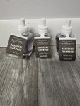 Bath & Body Works Wallflowers Home Fragrance Refill Set Of 3 Mahogany Teakwood. Fixed Price $18.97.