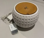 Homedics Ellia Gather White Aroma Diffuser Wood ARM-910WT-WW. Fixed Price $34.00.