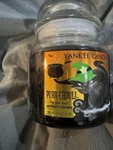 Yankee Candle Purr-chouli Halloween Black Cat Patchouli 14.5OZ Jar Rare Retired. Fixed Price $55.00.