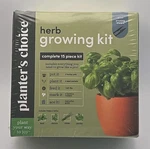 Planters' Choice Indoor Herb Garden Starter Kit - Coolest Gifts For Green New. Fixed Price $24.04.