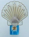 Bath & Body Works Wallflowers Studded Scallop Shell Fragrance Plugin Nightlight. Fixed Price $18.99.