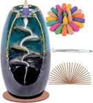 Ceramic Backflow Incense Holder Waterfall Burner, Aromatherapy Ornament. Fixed Price $32.25.
