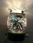 Aroma Light, Electric Oil Warmer With Dimmer, Wall Plug In Vert. Fixed Price $9.99.