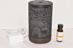 Led Black Deer & Baby In Forest Aroma Therapy Scent Ultrasonic Mist Humidifier. Fixed Price $29.99.