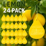 24 Lemon Car Air Fresheners Long Lasting Hanging Scent Home Van Taxi. Fixed Price $20.14.