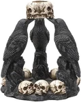 Pacific Giftware Raven Backflow Incense Burner, 5.25", Cold Cast Resin. Fixed Price $28.77.