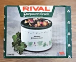 Potpourri Crock By Rival Stoneware Slow Cooker 3206GI. Fixed Price $51.59.