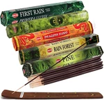 Hem Incense Sticks Variety Pack #12 And Holder Bundle With 5 Fores. Fixed Price $18.92.