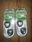 Refresh Car Air Freshener Vent Clip And Mini Oil Diffuser, Perfect Pine. Fixed Price $9.95.