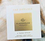 Glasshouse Fragrances Car Diffuser Tahaa Affair Scent Disk & Metal. Fixed Price $27.00.