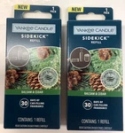 2 Yankee Candle Sidekick Balsam & Cedar Fragrance Refill Pine Juniper Berry. Fixed Price $9.99.