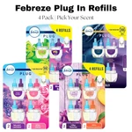 Febreze Plug-in Air Freshener 4-PACK Refill Choose Your Scent. Fixed Price $27.99.