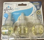 Glade Plugins Scented Oil Refill Clean Linen, Essential (3 Pack). Fixed Price $10.99.