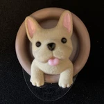 Bath Body Works French Bull Dog Scent Portable Holder Visor Clip Freshener New. Fixed Price $19.95.