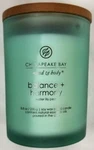 Chesapeake Bay Candle Balance & Harmony Medium Jar 8.8 Oz Water Lily Pear Green. Fixed Price $19.97.