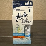 Glade Sense & Spray Automatic Freshener 1 Refill Clean Linen New. Fixed Price $19.99.