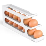 Egg Holder For Fridge, 3 Tiers Auto Rolling Storage Organizer Refrige.... Fixed Price $21.85.