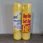 Lysol Neutra Air Sanitizing Spray Citrus Scent Odor Eliminator 2 Pack. Fixed Price $12.00.