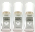 3 Pc Set Bath & Body Works Wallflower Plug In Bulb White Cone Night Light Sensor. Fixed Price $16.99.