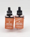 Bath & Body Works Honeysuckle Peach Spritz Wallflowers Refill Bulb Set Of 2. Fixed Price $14.90.