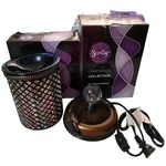 Scentsy Lampshade Collection Blue Diamond & Broad Base Wax Melt Warmer. Fixed Price $45.97.