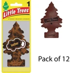 12 Pack Little Trees Leather Scent Air Fresheners For Car And Home. Fixed Price $14.59.