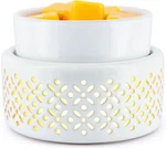Ceramic Melt Warmer - Led Night Light Candle For Scented Wax, .... Fixed Price $26.29.