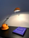 Vintage 70S Orange Mathias Lamp - Space Design Desk. Fixed Price $69.95.