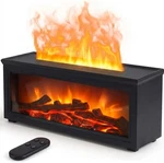 Essential Oil Diffuser, 7-COLOR Fireplace Flame Aromatherapy Humidifier, 28. Fixed Price $42.06.
