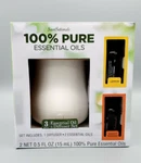 Scentsationals Essential Oil Diffuser Set With Lemon & Sweet Orange In White. Fixed Price $10.88.