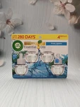 Air Wick Scented Oil Freshener Refills, Waters, 4 2.69 Fl Oz. Fixed Price $12.55.