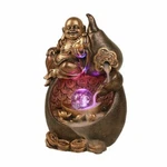 Pacific Giftware Happy Fortune Buddha Backflow Led Incense Burner. Fixed Price $33.99.