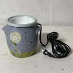 Electric Melting Post Wax Warmer Lang White Daisy 2007 Tim Coffey Artwork. Fixed Price $30.00.