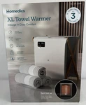 Nib Homedics Xl Towel Warmer, Luxe Spa Edition Item 3333019. Fixed Price $75.97.
