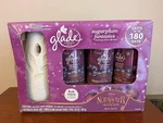 Glade Sugarplum Fantasies Automatic Spray Air Freshener 3 Pack Nutcracker 2017. Fixed Price $75.00.