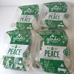 Lot Of 4 Glade Plugins Scented Oil 2-REFILLS Be At Peace Balsam Fir Juniper. Fixed Price $37.50.