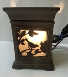 Scentsy Full Size Warmer Model 19382 Shapshot With Bird Frame And W/bulb. Fixed Price $24.95.