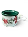 Vintage Rival Potpourri Crock Electric Simmer Holiday Christmas Poinsettia. Fixed Price $17.99.