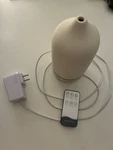 Vitruvi White Ceramic Electric Aromatherapy Oil Diffuser Modern Wall Plug-in. Fixed Price $35.50.